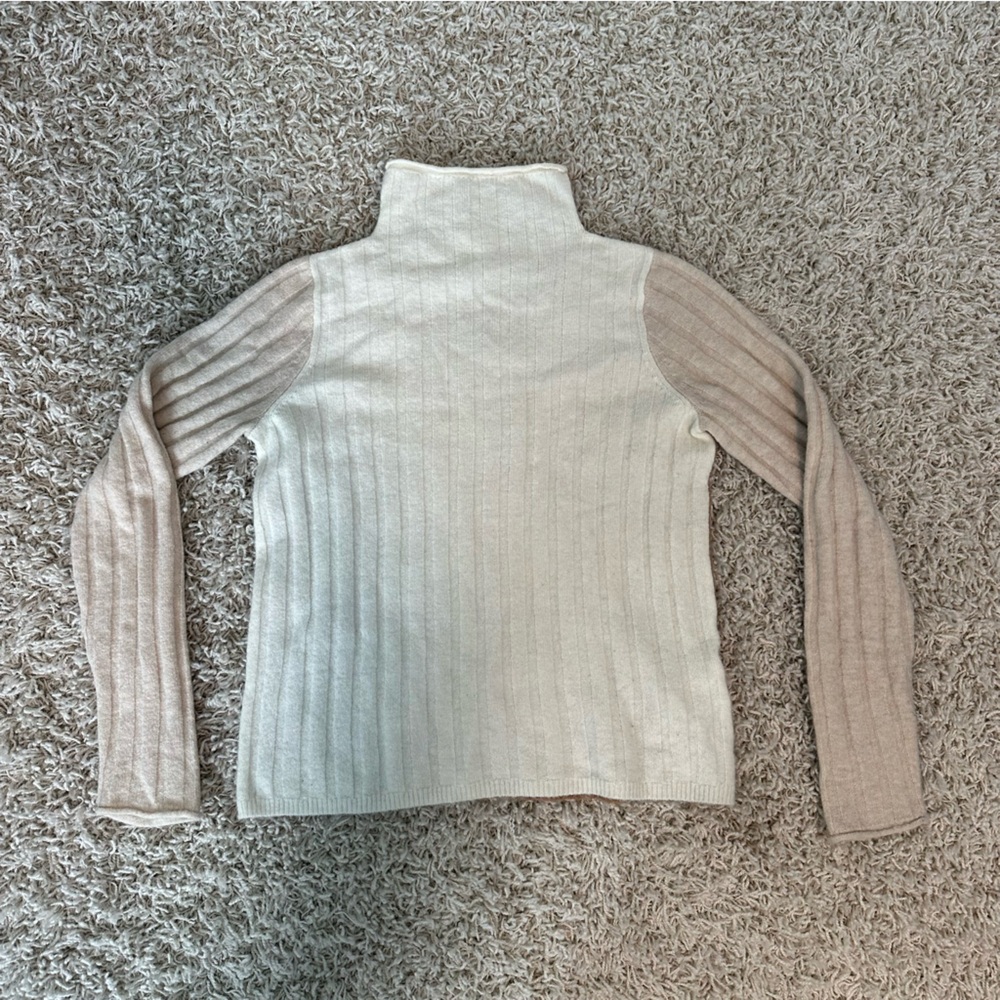 Madewell Colorblock Turtleneck Sweater
